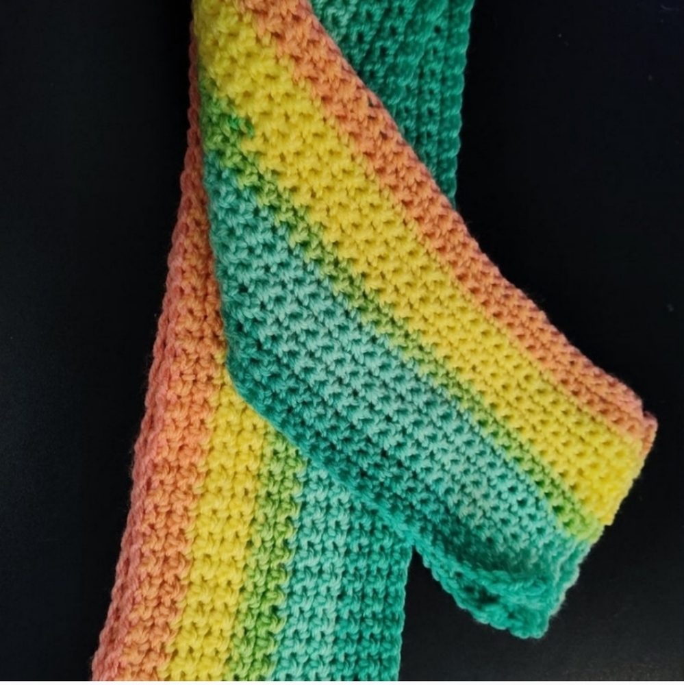 HANDMADE Sorbet Scarf